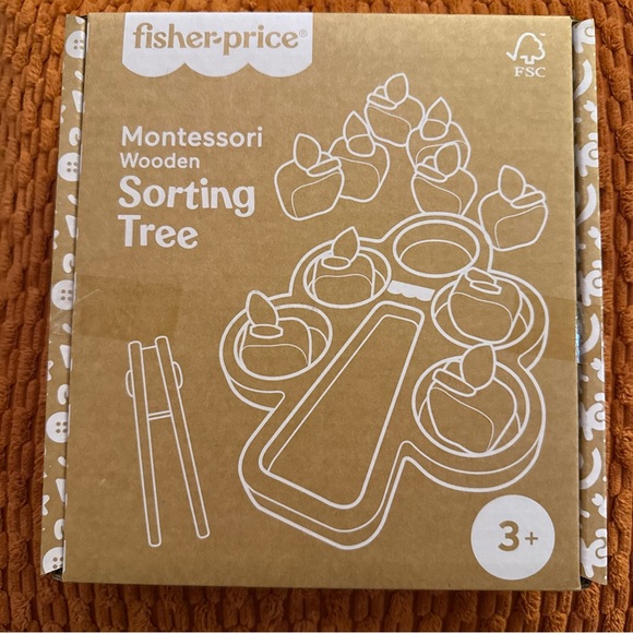 Fisher-Price Wooden Montessori Sorting Set - Picture 5 of 5